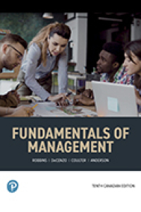 Cover image: Fundamentals of Management, Canadian Edition 10th edition 9780137958238