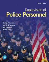 Supervision of Police Personnel 10th edition | 9780137964536 ...