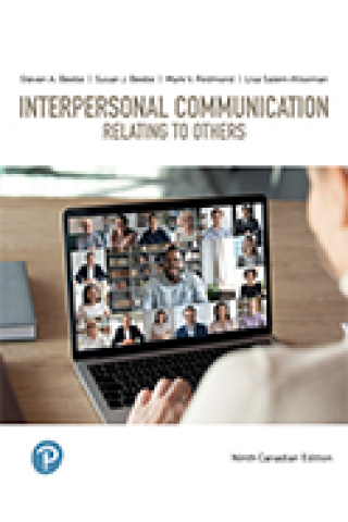 Cover image: Interpersonal Communication: Relating to Others (Canadian Edition) 9th edition 9780137965694