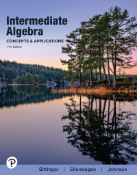 Cover image: Intermediate Algebra: Concepts and Applications 11th edition 9780137994694