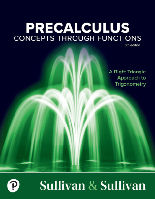 Cover image: Precalculus: Concepts Through Functions, A Right Triangle Approach to Trigonometry (Pearson+) 5th edition 9780137978083