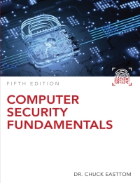 Cover image: Computer Security Fundamentals 5th edition 9780137984787