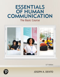 Cover image: Essentials of Human Communication: The Basic Course 11th edition 9780137986354