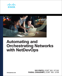 Cover image: Automating and Orchestrating Networks with NetDevOps 1st edition 9780137997282