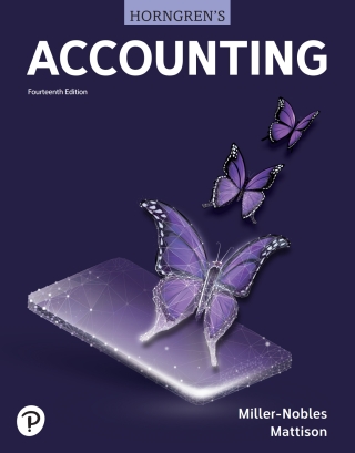 Cover image: Horngren's Accounting 14th edition 9780137884841