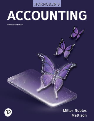 Cover image: Horngren's Accounting 14th edition 9780137884841