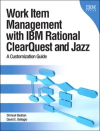 Omslagafbeelding: Work Item Management with IBM Rational ClearQuest and Jazz 1st edition 9780137001798