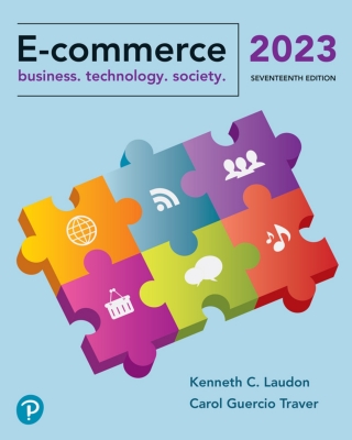 Cover image: E-Commerce 2023: Business, Technology, Society (Pearson+) 17th edition 9780137922208