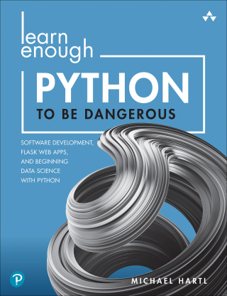 Cover image: Learn Enough Python to Be Dangerous 1st edition 9780138050955