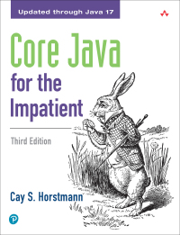 Cover image: Core Java for the Impatient 3rd edition 9780138052102