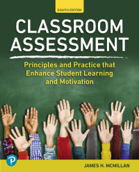 Cover image: Classroom Assessment 8th edition 9780137849147