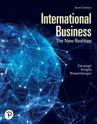 Cover image: International Business 6th edition 9780138076238