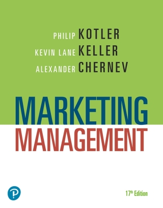 Cover image: Marketing Management 17th edition 9780138076276
