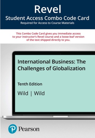 International Business: The Challenges of Globalization -- Revel +