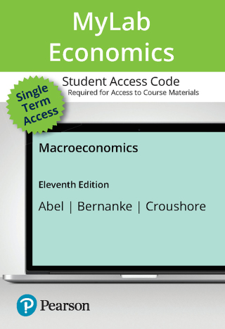Cover image: Macroeconomics -- MyLab Economics with Pearson eText Access Code 11th edition 9780138081553