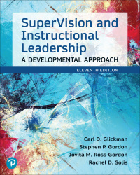 Cover image: SuperVision and Instructional Leadership 11th edition 9780137878864