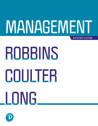 Cover image: Management 16th edition 9780138090647
