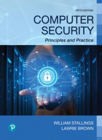 Cover image: Computer Security Principles and Practice 5th edition 9780138091675