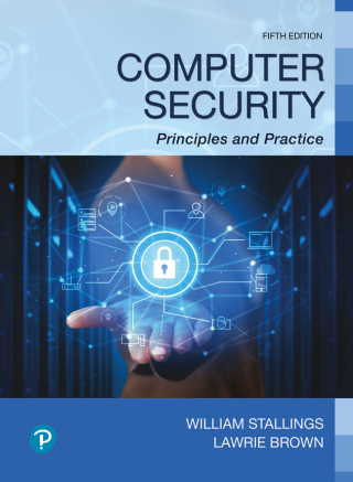 Cover image: Computer Security Principles and Practice (Pearson+) 5th edition 9780138091675