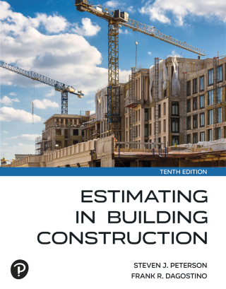 Cover image: Estimating in Building Construction (Pearson+) 10th edition 9780138094874