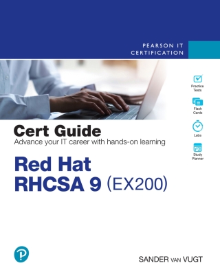 Cover image: Red Hat RHCSA 9 Cert Guide 1st edition 9780138096274