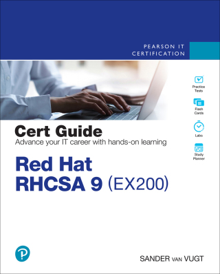 Cover image: Red Hat RHCSA 9 Cert Guide 1st edition 9780138096274