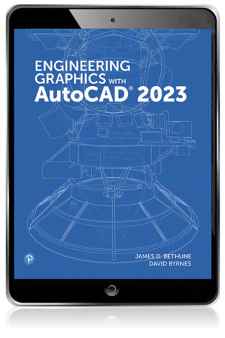 Cover image: Engineering Graphics with AutoCAD 2023 (Pearson+) 1st edition 9780137929993