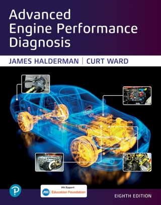 Cover image: Advanced Engine Performance Diagnosis 8th edition 9780138096489