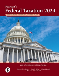 Cover image: Pearson's Federal Taxation 2024 Corporations, Partnerships, Estates, & Trusts 37th edition 9780138099695