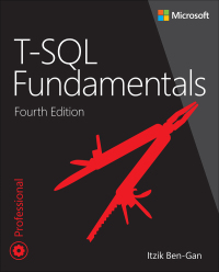 Imagen de portada: T-SQL Fundamentals 4th edition 9780138102104