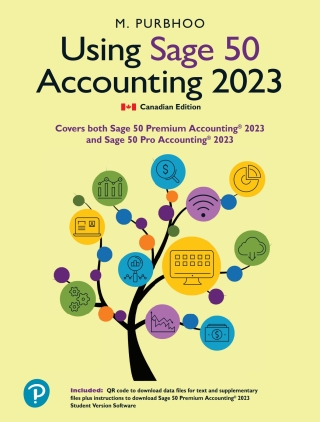 Cover image: Using Sage 50 Accounting 2023 (Canadian Edition) 1st edition 9780138103453