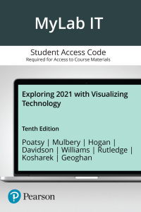 Cover image: Exploring 2021 with Visualizing Technology -- MyLab IT with Pearson eText Access Code 10th edition 9780138103996