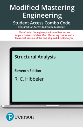 Cover image: Structural Analysis -- Mastering Engineering with Pearson eText + Print Combo Access Code 11th edition 9780138110079
