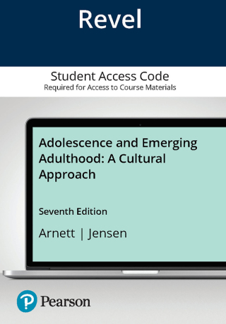 Cover image: Adolescence & Emerging Adulthood - A Cultural Appoach -- Revel Access Code 7th edition 9780138110338