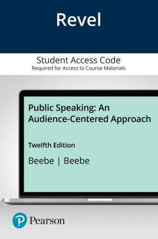 Cover image: Public Speaking: An Audience-Centered Approach -- Revel Access Code 12th edition 9780138110475