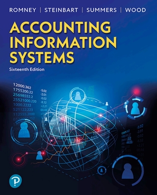 Cover image: Accounting Information Systems 16th edition 9780138099497