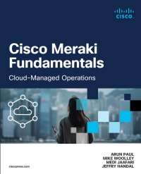 Cover image: Cisco Meraki Fundamentals 1st edition 9780138167578