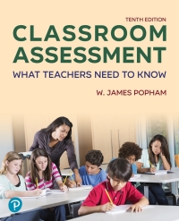 Cover image: Classroom Assessment: What Teachers Need to Know 10th edition 9780138170936