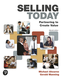Cover image: Selling Today: Partnering to Create Value 15th edition 9780137962907