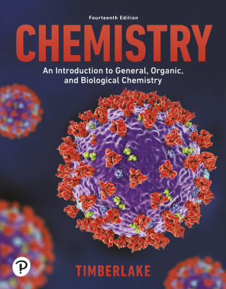Cover image: Mastering Chemistry with Pearson eText Access Code for Chemistry: An Introduction to General, Organic, and Biological Chemistry 14th edition 9780138176839
