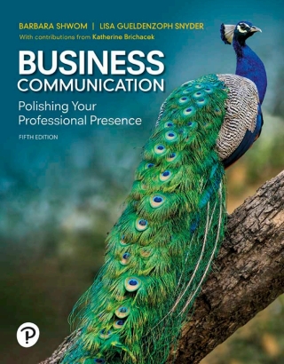 Cover image: Business Communication 5th edition 9780138189822