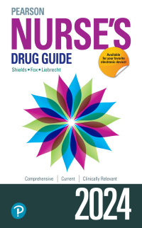 Cover image: Pearson Nurse's Drug Guide 2024 1st edition 9780138195809