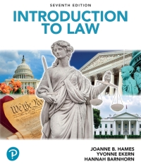 Cover image: Introduction to Law 7th edition 9780138197957