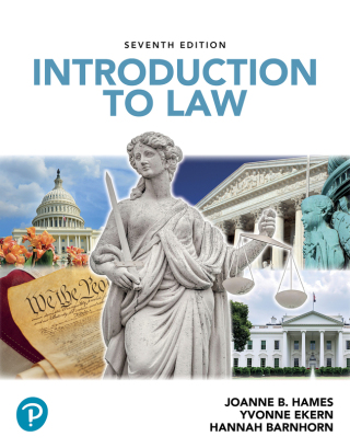 Cover image: Introduction to Law (Pearson+) 7th edition 9780138197957