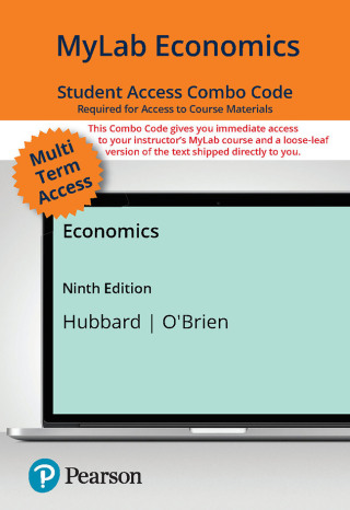 Cover image: Economics -- MyLab Economics with Pearson eText + Print Combo Access Code 9th edition 9780138206413