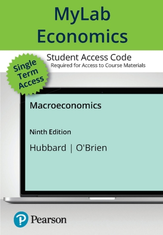 Cover image: Macroeconomics -- MyLab Economics with Pearson eText Access Code 9th edition 9780138206451