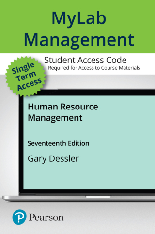 Cover image: Human Resource Management -- MyLab Management with Pearson eText Access Code 17th edition 9780138209124