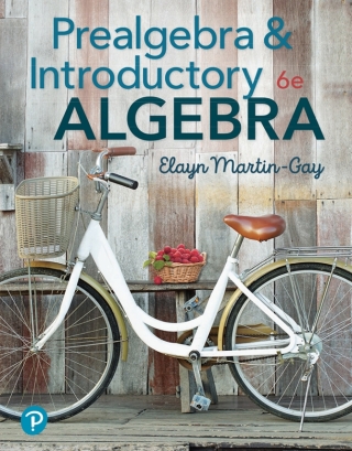 Cover image: Prealgebra & Introductory Algebra 6th edition 9780138211196