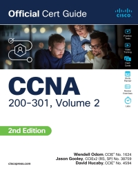 Titelbild: CCNA 200-301 Official Cert Guide, Volume 2 2nd edition 9780138214951