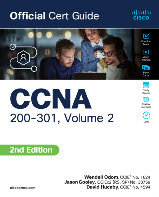 Cover image: CCNA 200-301 Official Cert Guide, Volume 2 2nd edition 9780138214951